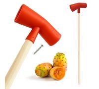 Crisalide® Raccogli Fichi d’India - Strumento per Raccolta Frutta con Tubo Conico a Due Misure in Polipropilene Atossico, Con o Senza Manico Da 150 CM (Con Manico)