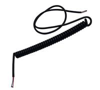 Crisalide® Set Ricambi per Abbacchiatore Professionale - Supporto Motore, Pettini, Cavi, Asta, Manicotto, Porta Fusibile, Motorino, Maglia di Giunzione (Cavo Elettrico A Molla)