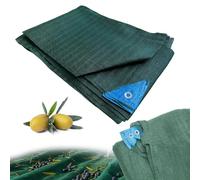 Crisalide® Telo Raccolta Olive Antispine 90 gr/m² Senza Apertura con Occhielli Rinforzati - Disponibile in 13 Misure (da 3x6m a 12x14m) (7 * 12m)