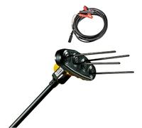 Crisalide® - Volpi Giulivo 4YOU Scuotitore Raccogli Olive Abbacchiatore Scuotiolive a Batteria - Nero