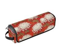 Crisantemo Rosso Capelli Ferro Strumenti Borsa da Viaggio per Strumenti Caldi Raddrizzatore Ferro Curling Asciugacapelli Accessori per la cura dei capelli Organizzatore da viaggio Essenziali per le