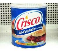 Crisco Grasso Vegetale 450 gr. per pasta di zucchero. Made in USA
