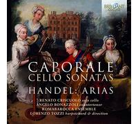 Andrea Caporale Caporale: Cello Sonatas/Handel: Arias (CD) Album