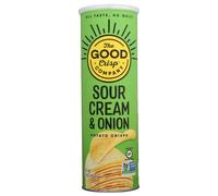 Crisp Stkd Sour Crm Onion 5,6 Oz (Confezione Da 8) Di The Good Crisp Company