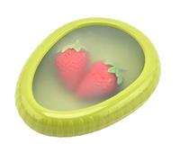 Crisper Con Pellicola Trasparente - Crisper Raffreddato Per Frutta Da Frigorifero, Organizer Per Frigorifero In Silicone | Contenitore Antiurto Per Cipolla, Pomodoro