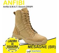 CRISPI SWAT Desert GTX® Anfibi Militari Coyote In GORETEX® Boots Security