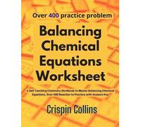Crispin Collins Balancing Chemical Equations Worksheet (Tascabile)