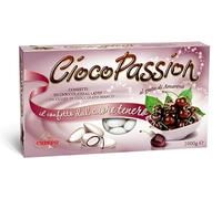 Crispo CiocoPassion Confetti Gusto AMARENA con Cioccolato al Latte ripieni di Cioccolato Bianco, Senza Glutine (Gluten Free) 1kg