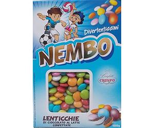 CRISPO Confetti Bombiere Nembo Lenticchie Tipo Smarties Assortiti - 1000 g