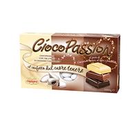 Crispo Confetti Cioco Passion Tre Strati di Cioccolato - Colore Bianco - 3 confezioni da 1 kg [3 kg]