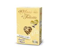 CRISPO Confetti Cuoricini Oro 500GR 50 Anni di Felicita'