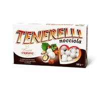 Crispo Confetti Tenerelli Bianchi con Nocciola Tostata, Ricoperta di Cioccolato al Latte, Senza Glutine 500g