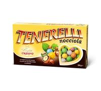 Crispo Confetti Tenerelli COLORI ASSORTITI con Nocciola Tostata, Ricoperta di Cioccolato al Latte, Senza Glutine 500g