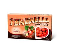 Crispo Confetti Tenerelli Rossi con Nocciola Tostata, Ricoperta di Cioccolato al Latte, Senza Glutine 1kg