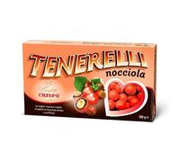 Crispo Confetti Tenerelli Rossi con Nocciola Tostata, Ricoperta di Cioccolato al Latte, Senza Glutine 500g