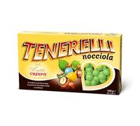 Crispo Confetti Tenerelli Verdi con Nocciola Tostata, Ricoperta di Cioccolato al Latte, Senza Glutine 1kg