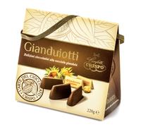 Crispo GIANDUIOTTI Shopper 220 gr Scatola Regalo Nocciola cioccolatini gianduia