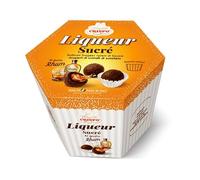 Crispo Liqueur Sucrè Dragèes al Cioccolato Fondente Ripieni con Rhum Ricoperti di Cristalli di Zucchero 500g