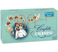 Crispo Promessi Sposi Confetti CELESTI alla Mandorla, Altissima Qualita e Senza Glutine 1kg