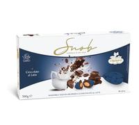 Crispo Snob Confetteria di Alta onfetti Color BLU GALAXY Mandorla Tostata Ricoperta di Cioccolato al Latte Senza Glutine (Gluten Free) 500g