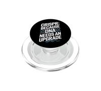 Crispr perché il DNA ha bisogno di un aggiornamento Divertente biologia Crispr PopSockets PopGrip per MagSafe