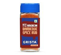 CRISTA American Barbeque Spice Rub | Miscela internazionale di spezie | Condimento per barbecue per verdure e paniere | Senza aggiunta di colori, riempitivi, additivi e conservanti | 50 g