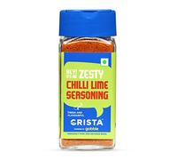 CRISTA - Condimento piccante al peperoncino e limone, miscela di peperoncino e limone, senza grassi trans, vegano, senza aggiunta di colori, riempitivi, additivi e conservanti, 50 g