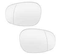 Cristal Retrovisor Lateral Per BMW Per 1er Per E81 Retrovisore Laterale Specchietto Retrovisore Vetro Specchietto Laterale Adesivo Senza Base Sostituzione Convesso Vetro Specchietto Lato(Left And Righ