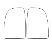 Cristal Retrovisor Lateral Per Ram Per ProMaster Per Van 2013-2022 Specchietto Retrovisore Sinistro Destro Riscaldato Lato Conducente Passeggero Superiore Inferiore Vetro Specchietto Lato(Upper Left a