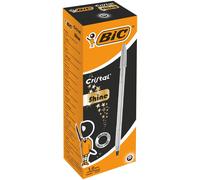 Cristal Shine Penne a Sfera Punta Media (1 mm) Inchiostro Nero Confezione da 20