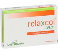 cristalfarma Relaxcol Plus Integratore Funzionalità Gastrointestinale 30 Compresse