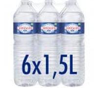 Cristaline eau de source naturelle 6 x 1,5l - Precio por unidad