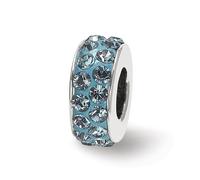 Cristalli Da Swarovski Doppia Fila Dic Perlina Argento Sterling Reflection Beads