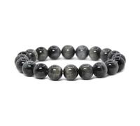 Cristalli di gemma naturale, perle di chakra, guarigione dei cristalli, 10 mm, rotondi, braccialetto elastico come regalo per voi