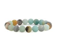Cristalli di gemma naturale, perle di chakra, guarigione dei cristalli, 10 mm, rotondi, braccialetto elastico come regalo per voi
