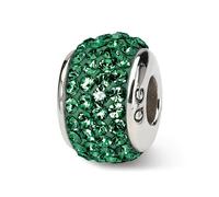 Cristalli Di Swarovski May Crystal Bead .925 Argento Sterling Reflection Beads