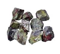 Cristalli E Pietre Alla Rinfusa Diffusore di aromaterapia in pietra cristallo sangue drago naturale, frantumata, for la decorazione casa e ufficio Forniture Per La Burattatura Di Rocce(1-2cm500g)