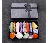 Cristalli e pietre con scatola espositiva Home Gems Campioni Collezione