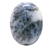 Cristalli e pietre curative in fantastica dendrite, grande pietra da palmo porta fortuna, per energia positiva equilibrata, meditazione, regalo unico di Natale per donna.