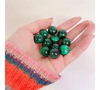 Cristalli e pietre naturali Malachite di piccole dimensioni Sfera di cristallo fatta a mano Massaggiatore manuale di pietre preziose Sfera di cristallo for la decorazione Pietra naturale for la decora