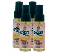 Cristalli Liquidi Lucidante Nutrimento Profondo, Proteggi i Tuoi Capelli dai Terribili Danni di Freddo, Sole, Vento e Lasciali Splendere di Luce Propria, 50ml (4 Unità)