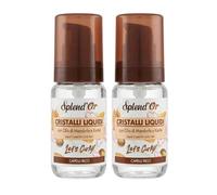 Cristalli Liquidi per Capelli Ricci con Olio di Mandorla e Karité, Set da 2 Pezzi, 50ml Ciascuno