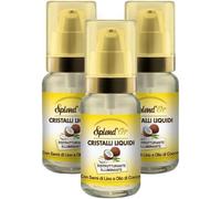 Cristalli Liquidi Ristrutturante ed Illuminante con Semi di Lino e Olio di Cocco 50 ml - 3 confezioni