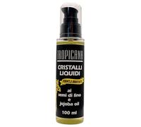 Cristalli Liquidi SEMI DI LINO e JOJOBA OIL, Trattamento Cosmetico Per La Bellezza Dei Capelli, Ad Azione Lucidante e Laminante 100ml (Falcone)