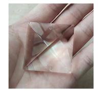 Cristalli pendenti Prismi 100 pezzi 14~30 mm perline di cristallo trasparenti quadrate prisma lampadario di cristallo in 2 fori accessori for la casa Cristalli pendenti per la decorazione(18x18mm)