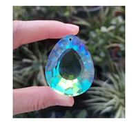 Cristalli pendenti Prismi 5pcs AB colore appeso ciondolo cristallo prisma lampadario parti decorazione Cristalli pendenti per la decorazione(9)