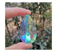 Cristalli pendenti Prismi 5pcs AB colore appeso ciondolo cristallo prisma lampadario parti decorazione Cristalli pendenti per la decorazione(7)