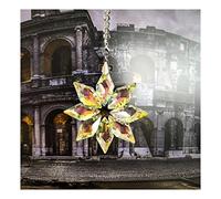 Cristalli pendenti Prismi Decorazione natalizia da appendere Lampadario a prisma con pendente artigianale fai-da-te Parti in cristallo Cristalli pendenti per la decorazione(AB color)