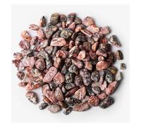 Cristalli Per Bigiotteria Ghiaia di pietra irregolare da 5-9 mm, quarzo agat, minerali, schegge roccia for la visualizzazione acquari domestici, decorazioni fai te(NO.15 Leopard Jasper,100g)