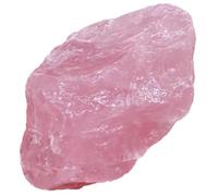 Cristalli quarzo rosa naturali burattati Pietre cristallo curative grezze | Meditazione grezza, pietre preziose, rocce per la burattatura, la lucidatura, il taglio dei cristalli di quarzo fai